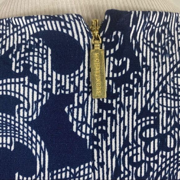 Michael Michael Kors Blue Paisley Casual Dress - Picture 3 of 7